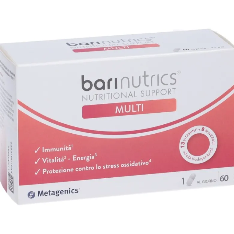 Metagenics Barinutrics Multi Integratore con Vitamine e Minerali 60 Capsule