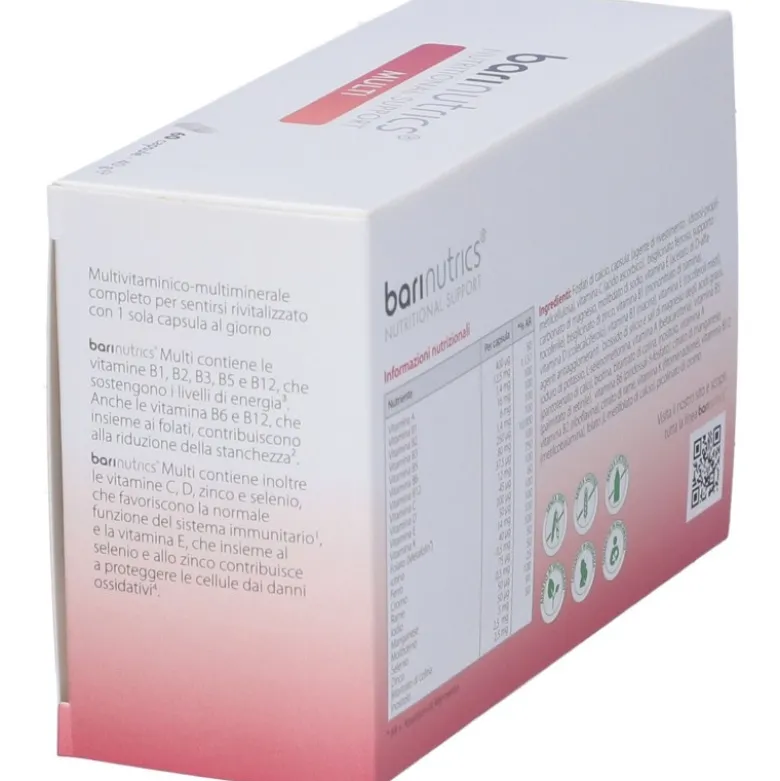 Metagenics Barinutrics Multi Integratore con Vitamine e Minerali 60 Capsule
