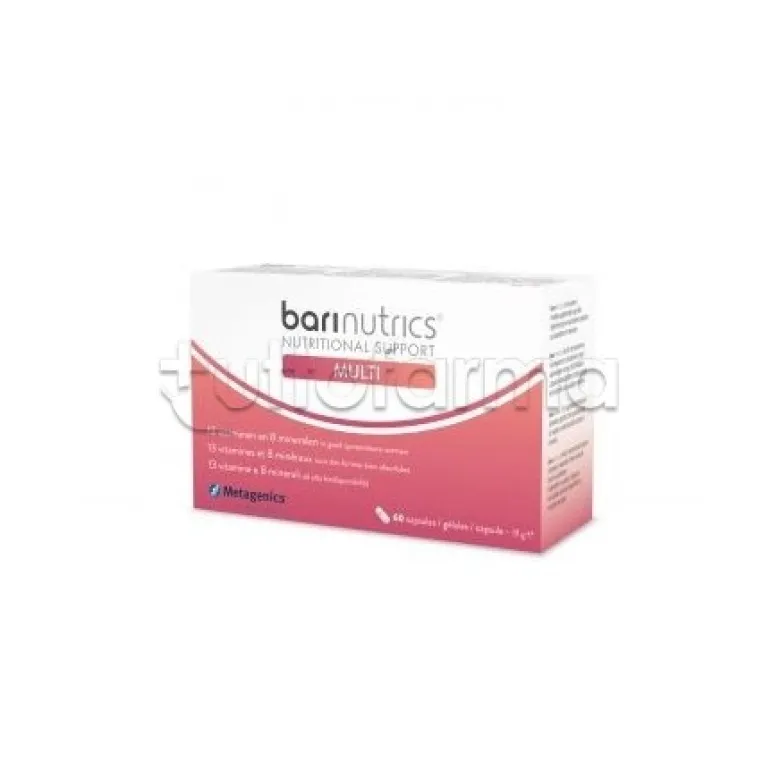 Metagenics Barinutrics Multi Integratore con Vitamine e Minerali 60 Capsule