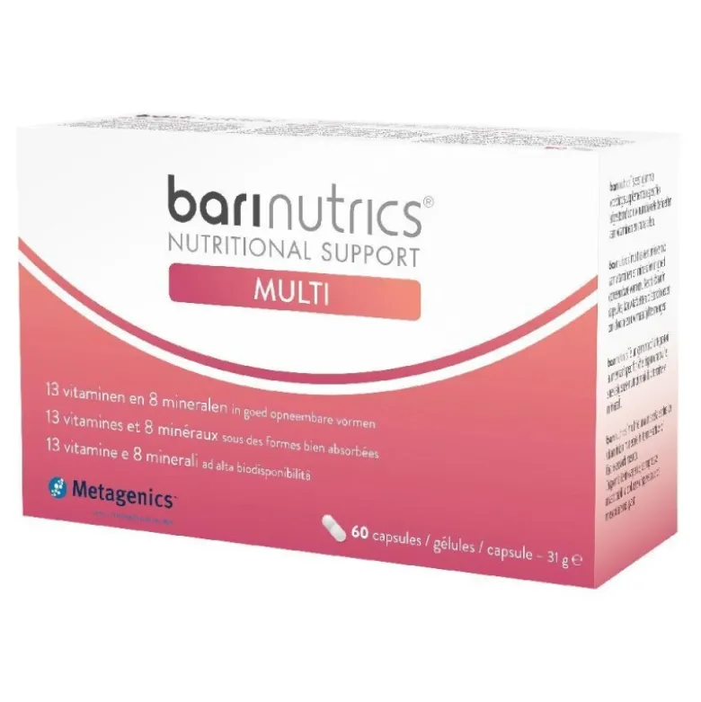 Metagenics Barinutrics Multi Integratore con Vitamine e Minerali 60 Capsule