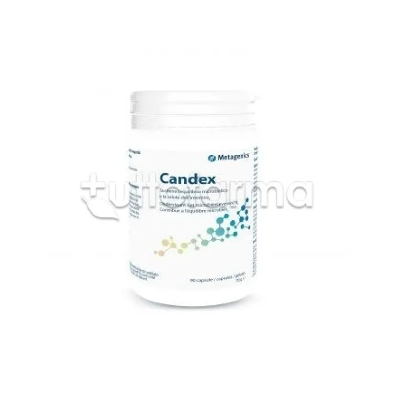Metagenics Candex Integratore per Intestino 90 Capsule