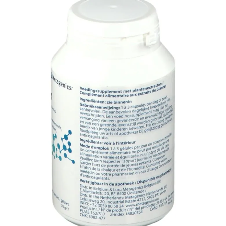 Metagenics Candex Integratore per Intestino 90 Capsule