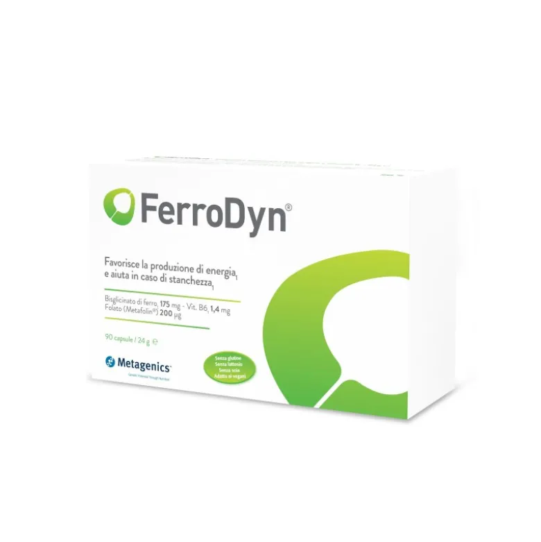 Metagenics FerroDyn Integratore Alimentare 90 Capsule