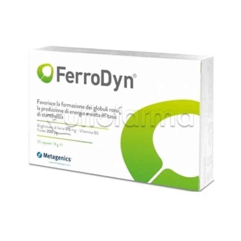 Metagenics FerroDyn Integratore Alimentare 90 Capsule