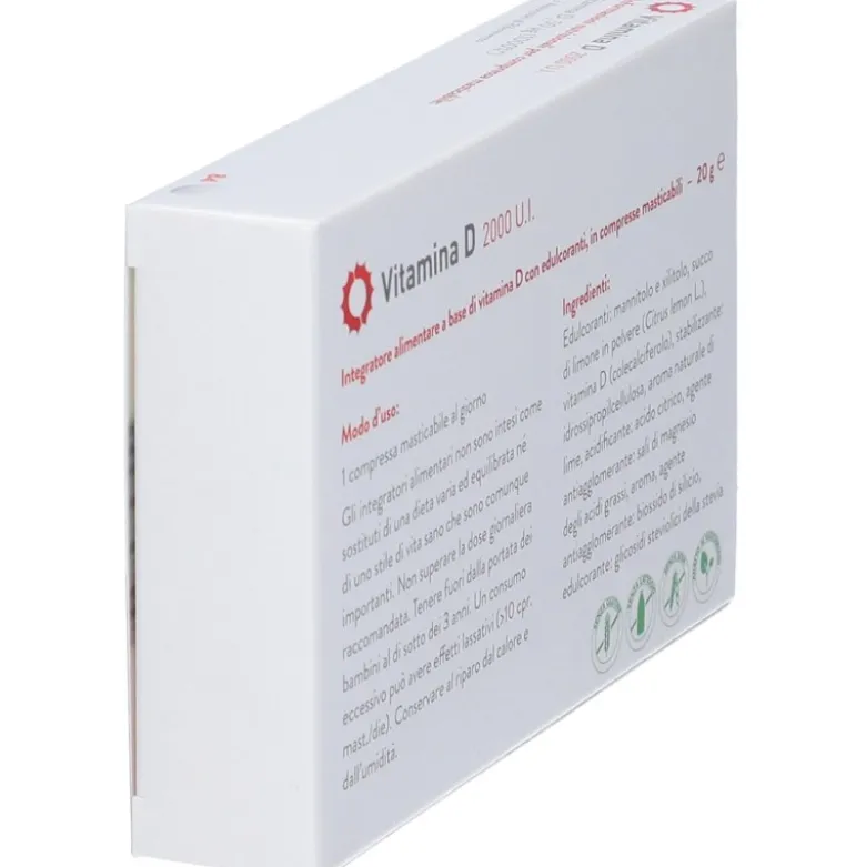 Metagenics Vitamina D 2000 U.I. 84 Compresse Masticabili