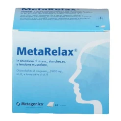 MetaRelax Integratore per Stress e Stanchezza 20 Bustine