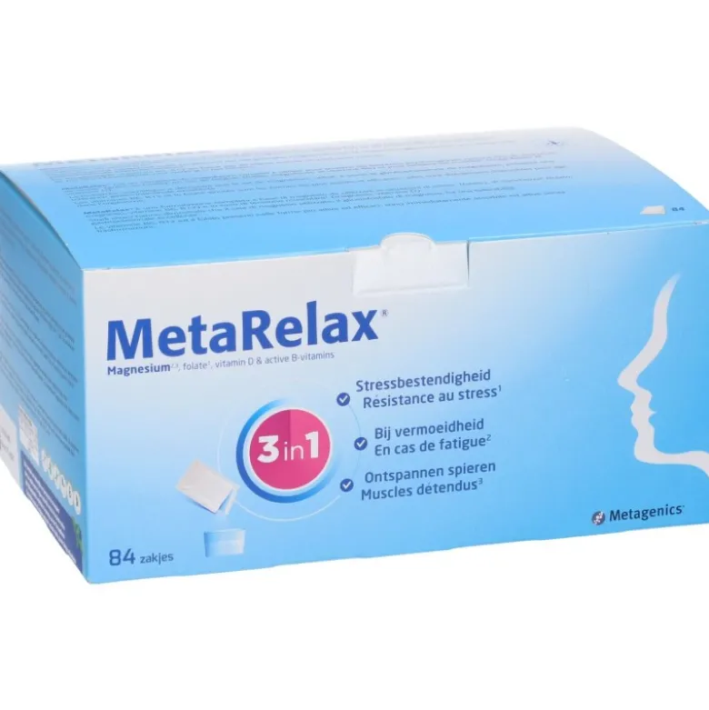 MetaRelax Integratore per Stress e Stanchezza 84 Bustine
