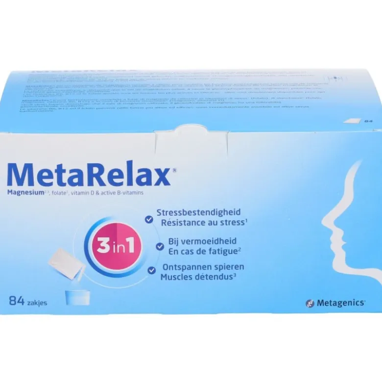 MetaRelax Integratore per Stress e Stanchezza 84 Bustine