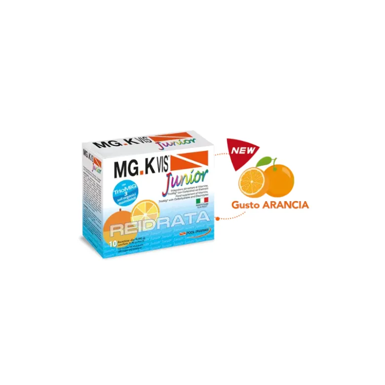 MGK Vis Junior Arancia Integratore per Bambini 10 Bustine