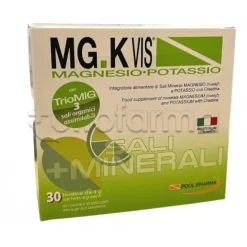 Mgk Vis Lemonade integratore magnesio e potassio per energia e recupero 30 bustine
