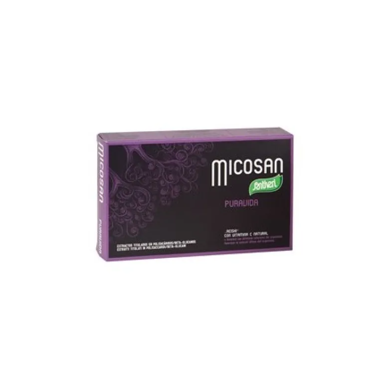 Micosan Puravida Integratore per Stanchezza e Stress 40 Capsule