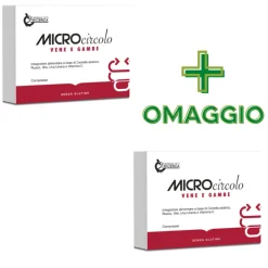 Microcircolo Vene e Gambe Integratore per Circolazione 45 Compresse + CONFEZIONE OMAGGIO