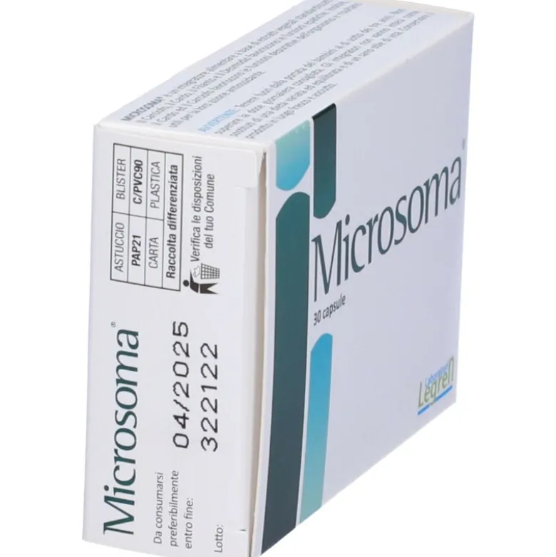 Microsoma Integratore Alimentare per Fegato 30 Capsule