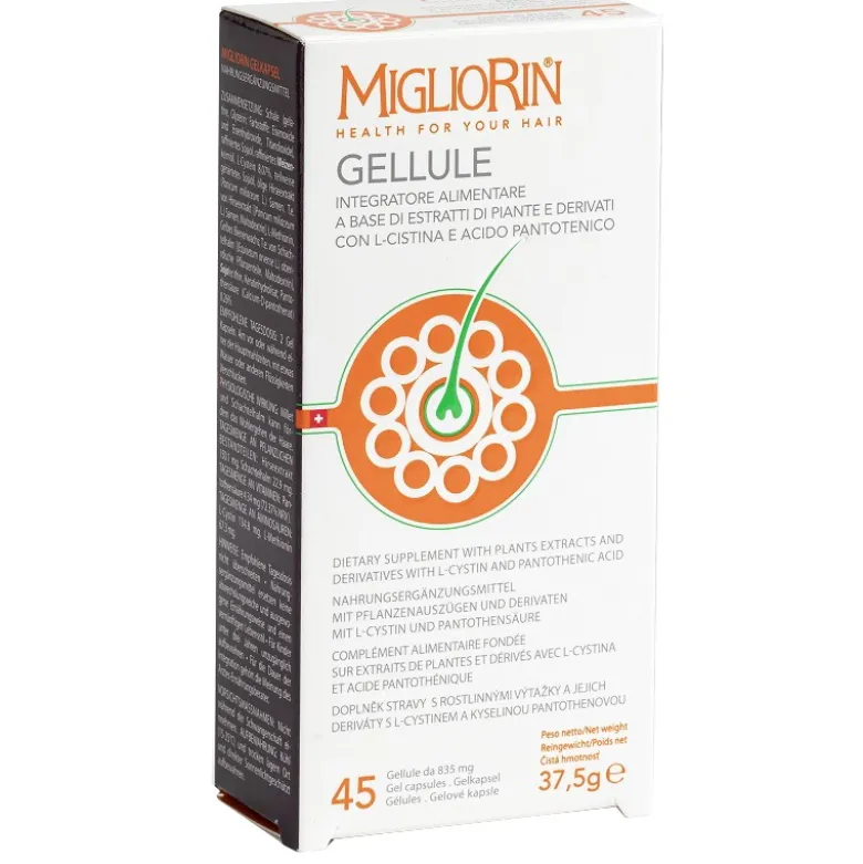 Migliorin per Capelli e Unghie 45 Gellule