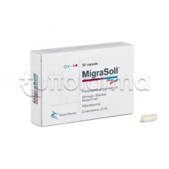 Migrasoll Integratore Alimentare per Emicrania 30 Capsule