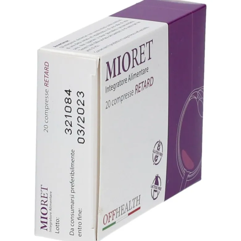 Mioret Integratore per Vista e Occhi 20 Compresse