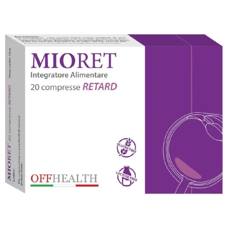 Mioret Integratore per Vista e Occhi 20 Compresse