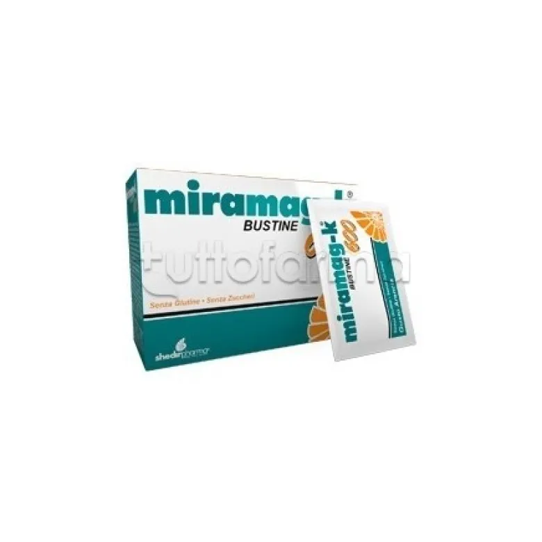 Miramag-K 600 Integratore di Magnesio e Potassio 20 Bustine