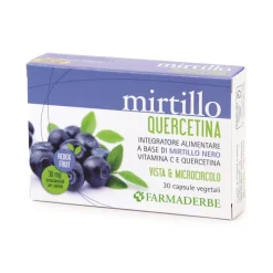 Mirtillo Quercetina per Vista e Circolazione 30 Capsule Vegetali