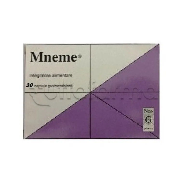 Mneme Integratore per Memoria 30 Capsule