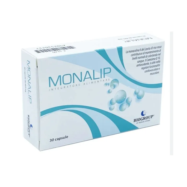 Monalip Integratore per Colesterolo 30 Capsule