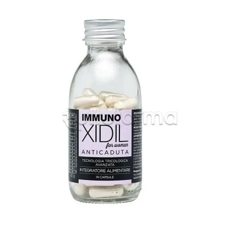 Morgan Immuno Xidil Donna Integratore Anticaduta Capelli 60 Capsule