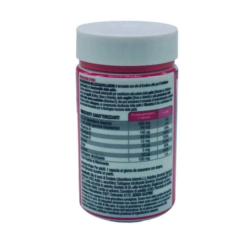 Multicentrum Bellezza e Collagene Integratore Pelle 30 Capsule