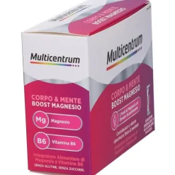 Multicentrum Boost Magnesio Integratore di Magnesio 30 Bustine