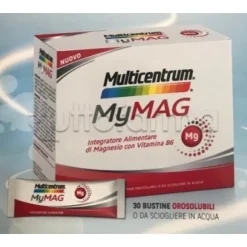 Multicentrum Boost Magnesio Integratore di Magnesio 30 Bustine