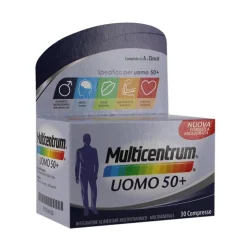 Multicentrum Uomo 50+ per Benessere Generale 30 Compresse