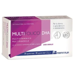 Multifolico DHA Integratore per Gravidanza e Allattamento 60 Capsule