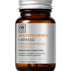Multivitaminico & Minerali Integratore Completo 30 Capsule Vegetali