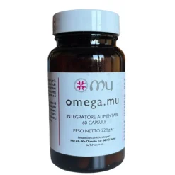 Mu Omega Mu Integratore di Omega 3 Antiossidante e Antinfiammatorio 60 Capsule