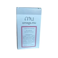 Mu Omega Mu Integratore di Omega 3 Antiossidante e Antinfiammatorio 60 Capsule