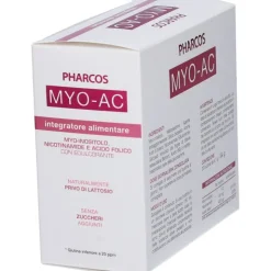 Myo-Ac Integratore per Acne Causato da Ovaio Policistico 20 Bustine