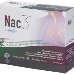 Nac 3 Integratore per Vie Respiratorie 14 Bustine