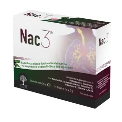 Nac 3 Integratore per Vie Respiratorie 14 Bustine