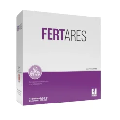 Nacros Fertares integratore fertilità maschile per benessere e vitalità 14 bustine