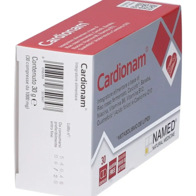 Named Cardionam Integratore per il Colesterolo 30 Compresse