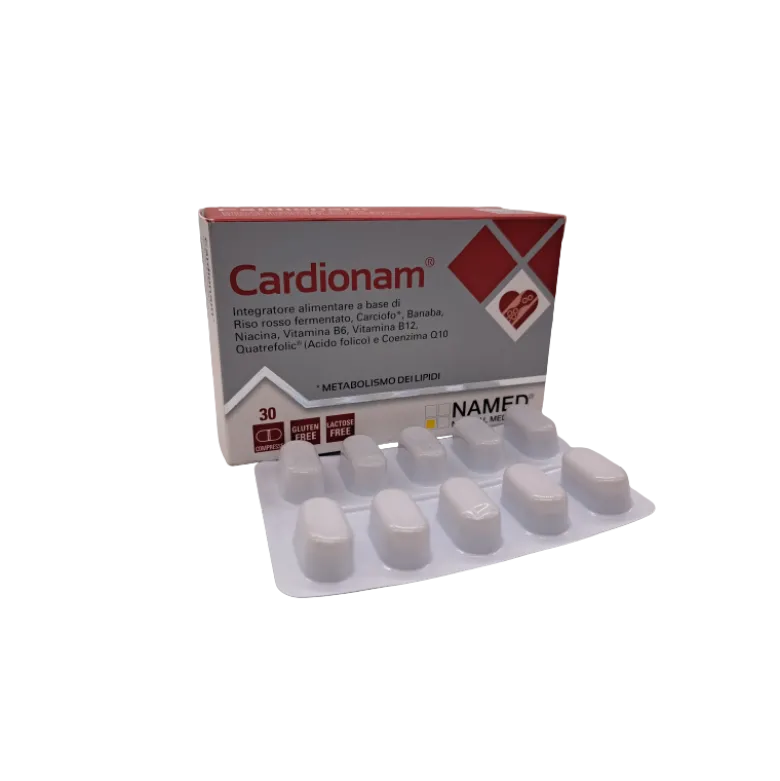 Named Cardionam Integratore per il Colesterolo 30 Compresse