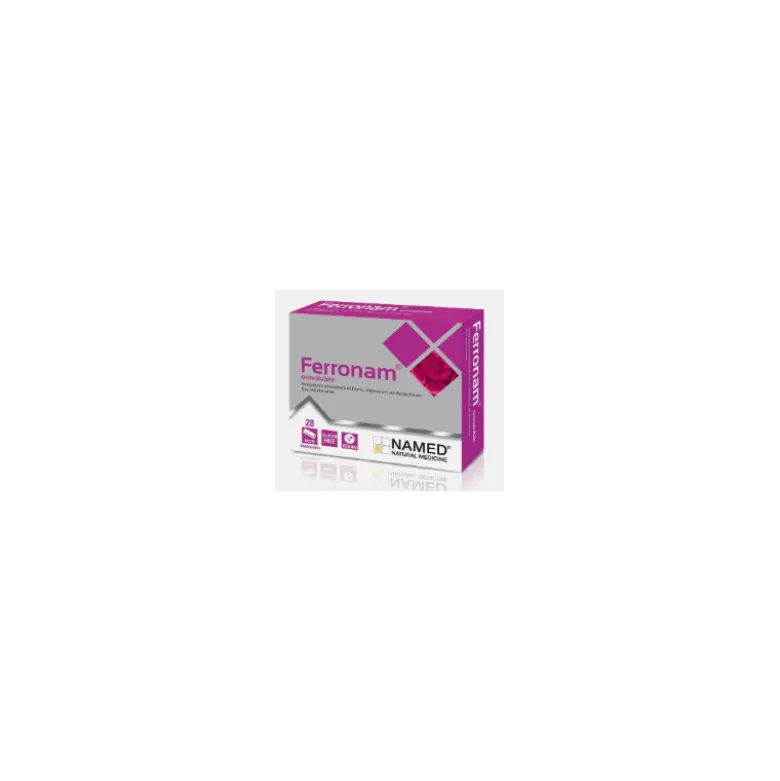 Named Ferronam Integratore per Stanchezza e Affaticamento 30 Compresse