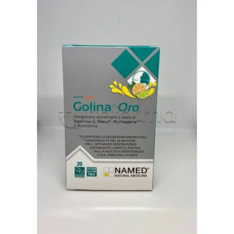 Named Golina Oro Integratore per Difese Immunitarie 20 Compresse