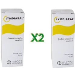 Named Lymdiaral Pascoe Gocce per Benessere Linfatico Set Risparmio 2x50 ml
