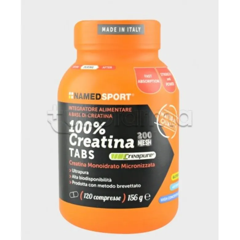 Named Sport 100% Creatina 120 Compresse