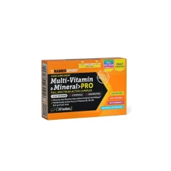 Named Sport Multi Vitamin e Mineral Integratore Multivitaminico 30 Compresse