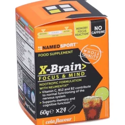 Named Sport X-Brain per Concetrazione e Resistenza Mentale 24 Stick