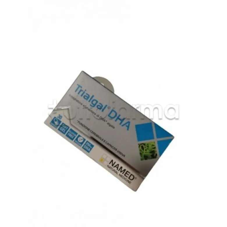 Named Trialgal Dha Integratore per Memoria e Concentrazione 30 Capsule