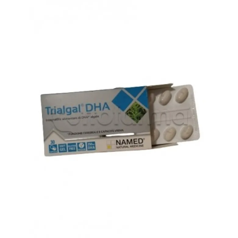 Named Trialgal Dha Integratore per Memoria e Concentrazione 30 Capsule