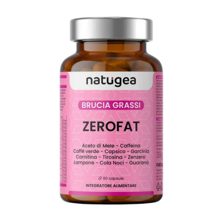 Natugea Zero Fat Integratore Controllo del Peso 60 Compresse