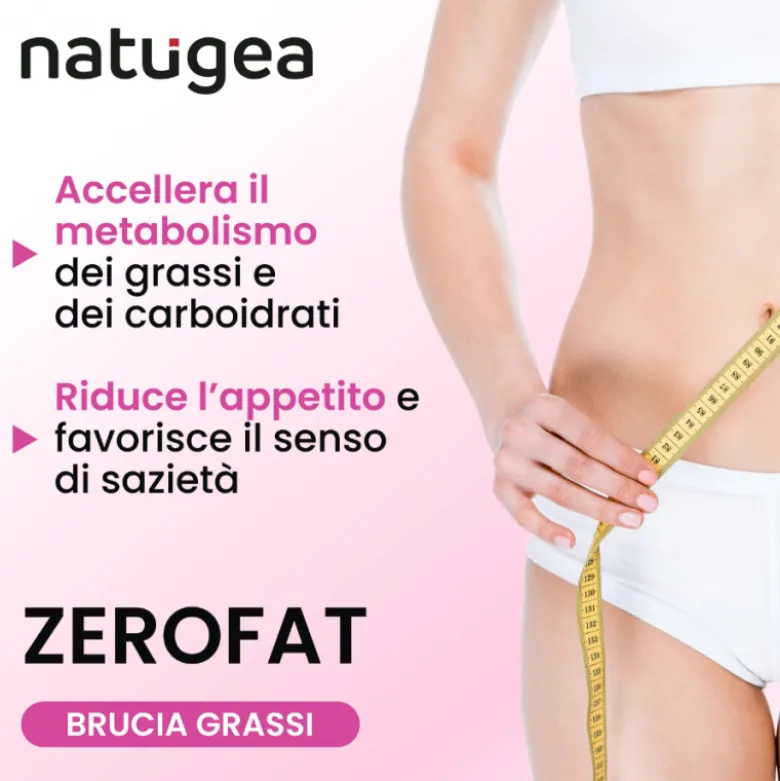 Natugea Zero Fat Integratore Controllo del Peso 60 Compresse